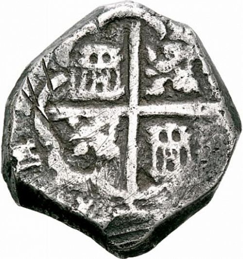 4 Reales Reverse Image minted in SPAIN in 1613F (1598-21  -  FELIPE III)  - The Coin Database