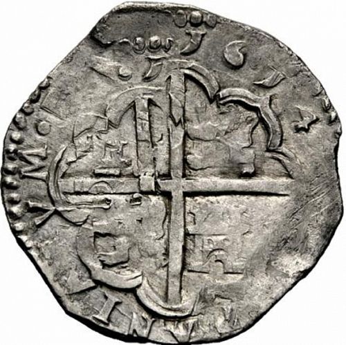 4 Reales Reverse Image minted in SPAIN in 1614V (1598-21  -  FELIPE III)  - The Coin Database