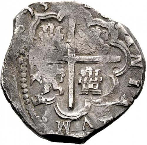 4 Reales Reverse Image minted in SPAIN in 1615V (1598-21  -  FELIPE III)  - The Coin Database