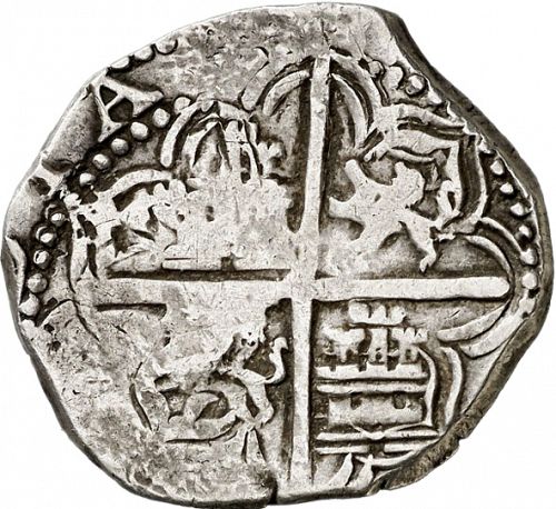 4 Reales Reverse Image minted in SPAIN in N/D (1598-21  -  FELIPE III)  - The Coin Database