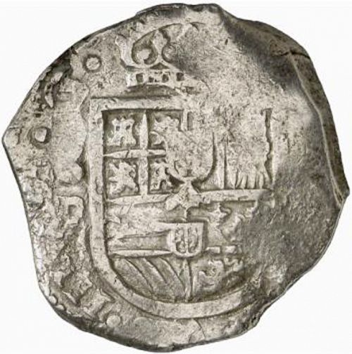 4 Reales Obverse Image minted in SPAIN in 1623D (1621-65  -  FELIPE IV)  - The Coin Database