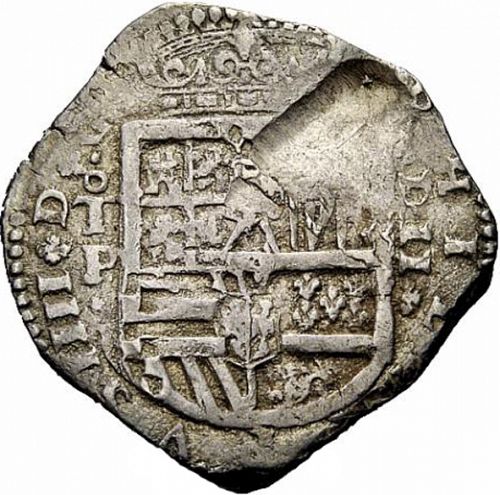 4 Reales Obverse Image minted in SPAIN in 1624P (1621-65  -  FELIPE IV)  - The Coin Database