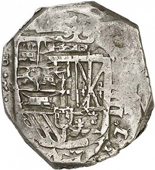 4 Reales Obverse Image minted in SPAIN in 1625R (1621-65  -  FELIPE IV)  - The Coin Database