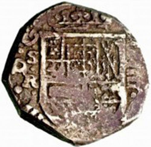 4 Reales Obverse Image minted in SPAIN in 1627R (1621-65  -  FELIPE IV)  - The Coin Database