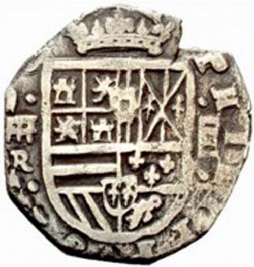4 Reales Obverse Image minted in SPAIN in 1627R (1621-65  -  FELIPE IV)  - The Coin Database
