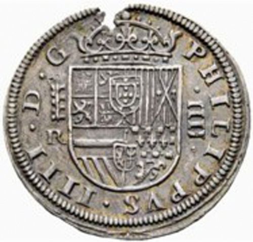 4 Reales Obverse Image minted in SPAIN in 1633R (1621-65  -  FELIPE IV)  - The Coin Database