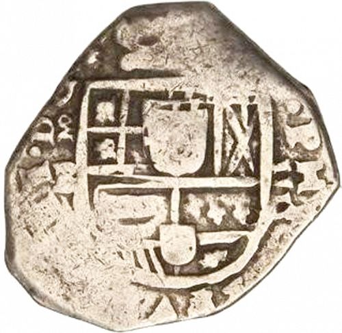 4 Reales Obverse Image minted in SPAIN in 1644IB (1621-65  -  FELIPE IV)  - The Coin Database