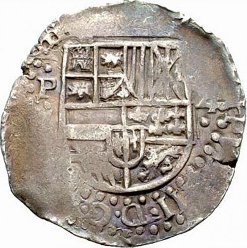 4 Reales Obverse Image minted in SPAIN in 1648Z (1621-65  -  FELIPE IV)  - The Coin Database