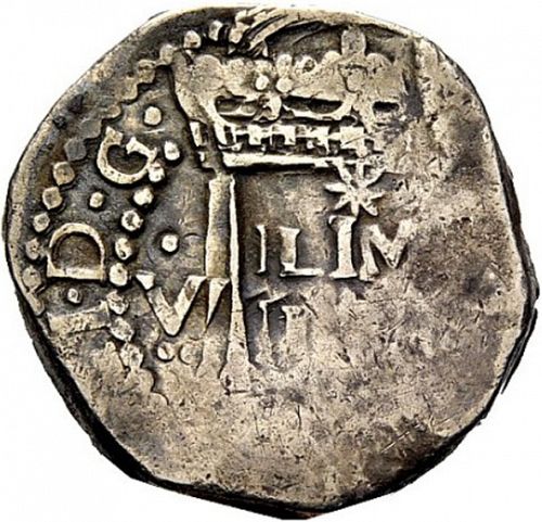 4 Reales Obverse Image minted in SPAIN in 1659V (1621-65  -  FELIPE IV)  - The Coin Database