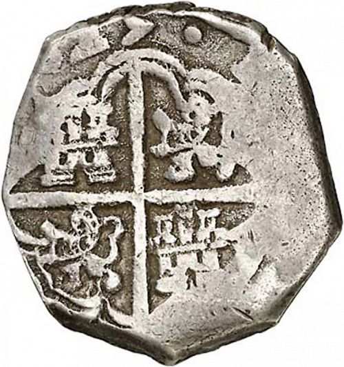 4 Reales Reverse Image minted in SPAIN in 1625R (1621-65  -  FELIPE IV)  - The Coin Database