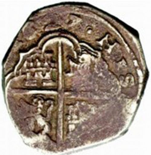 4 Reales Reverse Image minted in SPAIN in 1627R (1621-65  -  FELIPE IV)  - The Coin Database