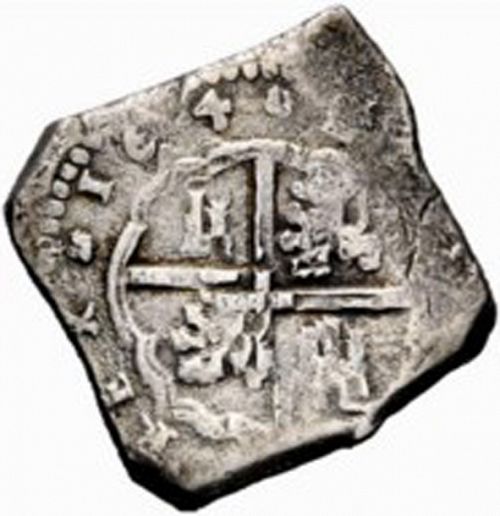 4 Reales Reverse Image minted in SPAIN in 1640P (1621-65  -  FELIPE IV)  - The Coin Database