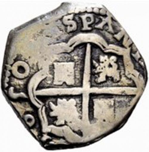 4 Reales Reverse Image minted in SPAIN in 1650A (1621-65  -  FELIPE IV)  - The Coin Database