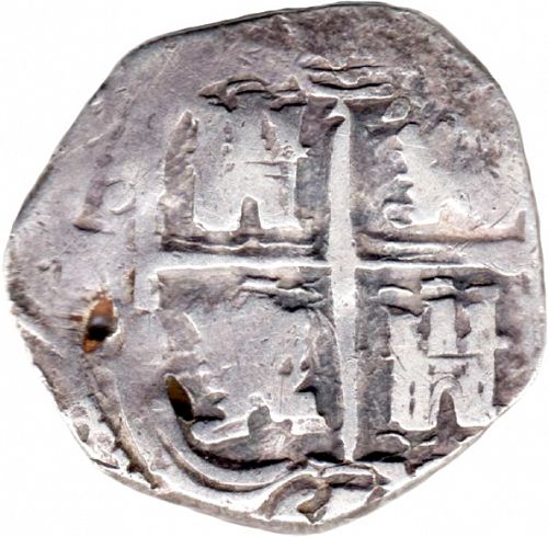 4 Reales Reverse Image minted in SPAIN in 1652E (1621-65  -  FELIPE IV)  - The Coin Database
