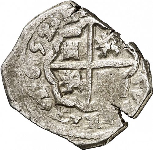 4 Reales Reverse Image minted in SPAIN in 1652Y (1621-65  -  FELIPE IV)  - The Coin Database