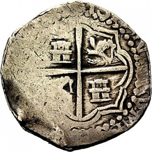 4 Reales Reverse Image minted in SPAIN in 1659V (1621-65  -  FELIPE IV)  - The Coin Database