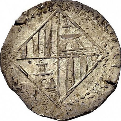 4 Reales Reverse Image minted in SPAIN in N/D (1621-65  -  FELIPE IV)  - The Coin Database