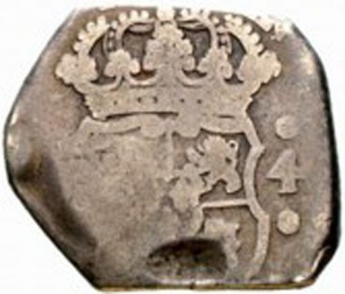 4 Reales Obverse Image minted in SPAIN in 1735J (1700-46  -  FELIPE V)  - The Coin Database