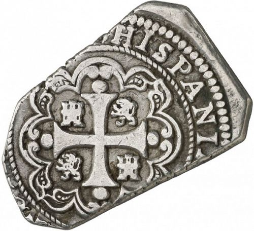 4 Reales Reverse Image minted in SPAIN in 1734MF (1700-46  -  FELIPE V)  - The Coin Database