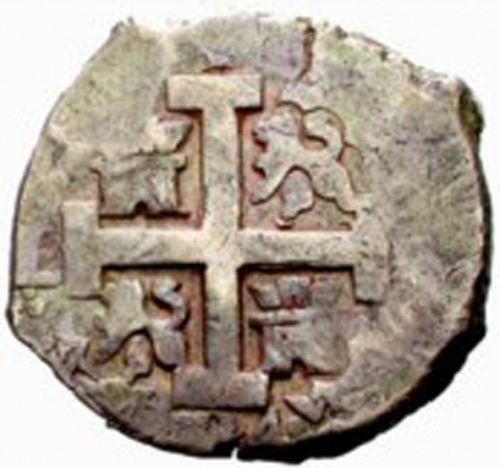 4 Reales Reverse Image minted in SPAIN in 1734N (1700-46  -  FELIPE V)  - The Coin Database