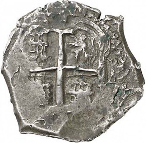 4 Reales Reverse Image minted in SPAIN in 1745Q (1700-46  -  FELIPE V)  - The Coin Database