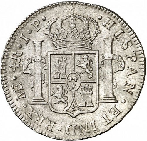4 Reales Reverse Image minted in SPAIN in 1813JP (1808-33  -  FERNANDO VII)  - The Coin Database