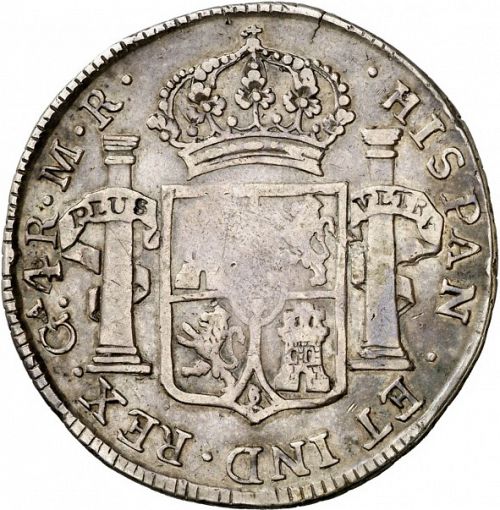4 Reales Reverse Image minted in SPAIN in 1814MR (1808-33  -  FERNANDO VII)  - The Coin Database