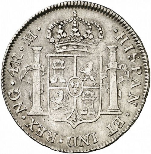 4 Reales Reverse Image minted in SPAIN in 1816M (1808-33  -  FERNANDO VII)  - The Coin Database