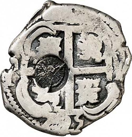 4 Reales Reverse Image minted in SPAIN in 1725Y (1724  -  LUIS I)  - The Coin Database