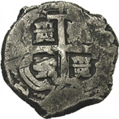 4 Reales Reverse Image minted in SPAIN in 1726Y (1724  -  LUIS I)  - The Coin Database