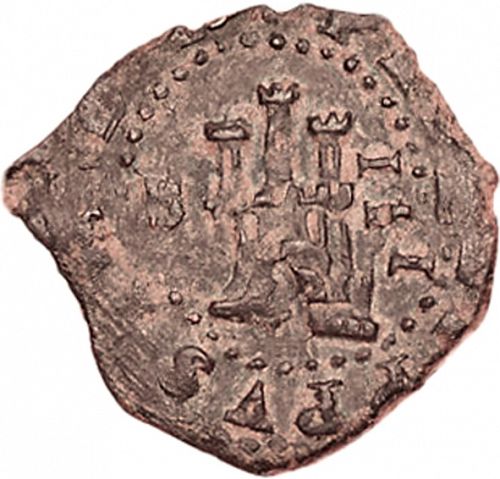 4 Maravedies Obverse Image minted in SPAIN in 1602 (1598-21  -  FELIPE III)  - The Coin Database