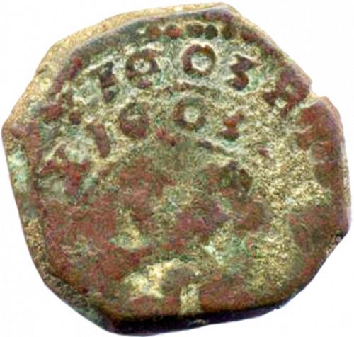4 Maravedies Obverse Image minted in SPAIN in 1603 (1598-21  -  FELIPE III)  - The Coin Database
