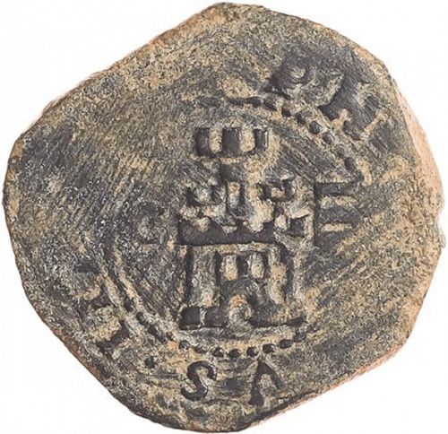 4 Maravedies Obverse Image minted in SPAIN in 1605 (1598-21  -  FELIPE III)  - The Coin Database