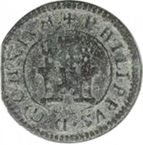 4 Maravedies Reverse Image minted in SPAIN in 1603 (1598-21  -  FELIPE III)  - The Coin Database