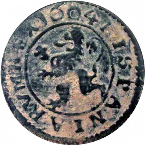 4 Maravedies Reverse Image minted in SPAIN in 1604 (1598-21  -  FELIPE III)  - The Coin Database