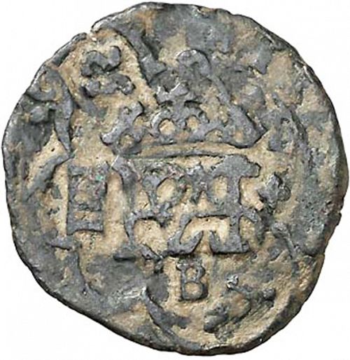 4 Maravedies Obverse Image minted in SPAIN in 1659 (1621-65  -  FELIPE IV)  - The Coin Database