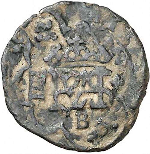 4 Maravedies Obverse Image minted in SPAIN in 1659 (1621-65  -  FELIPE IV)  - The Coin Database