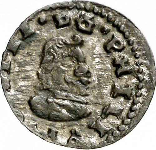 4 Maravedies Obverse Image minted in SPAIN in 1662M (1621-65  -  FELIPE IV)  - The Coin Database