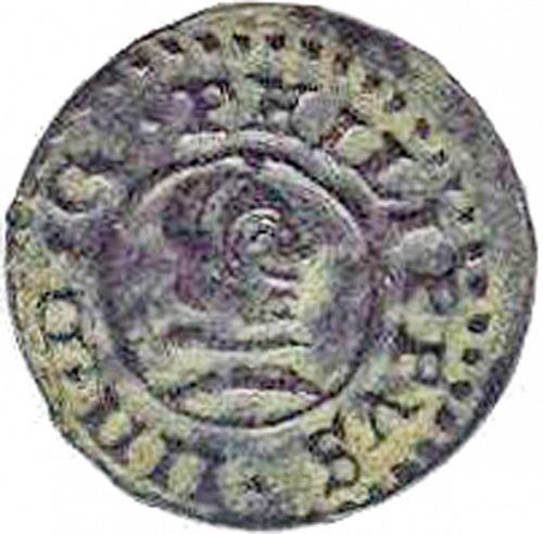 4 Maravedies Obverse Image minted in SPAIN in 1663R (1621-65  -  FELIPE IV)  - The Coin Database