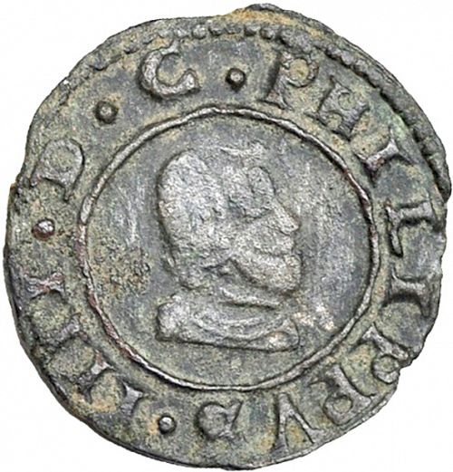 4 Maravedies Obverse Image minted in SPAIN in 1663S (1621-65  -  FELIPE IV)  - The Coin Database