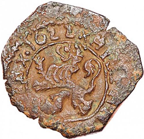 4 Maravedies Reverse Image minted in SPAIN in 1622 (1621-65  -  FELIPE IV)  - The Coin Database