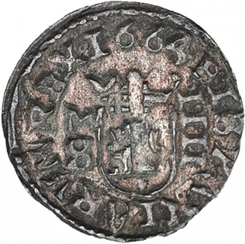 4 Maravedies Reverse Image minted in SPAIN in 1664S (1621-65  -  FELIPE IV)  - The Coin Database