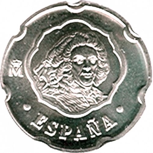 50 Pesetas Obverse Image minted in SPAIN in 1996 (1982-01  -  JUAN CARLOS I - New Design)  - The Coin Database