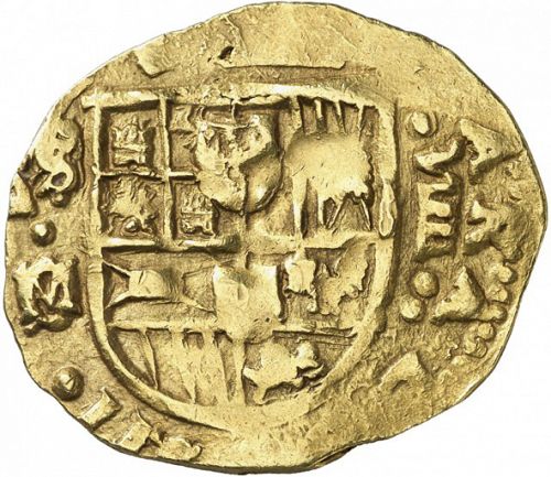 8 Escudos Obverse Image minted in SPAIN in 1689M (1665-00  -  CARLOS II)  - The Coin Database