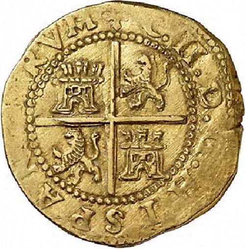 8 Escudos Obverse Image minted in SPAIN in 1696H (1665-00  -  CARLOS II)  - The Coin Database