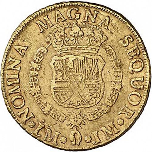 8 Escudos Reverse Image minted in SPAIN in 1761JM (1759-88  -  CARLOS III)  - The Coin Database