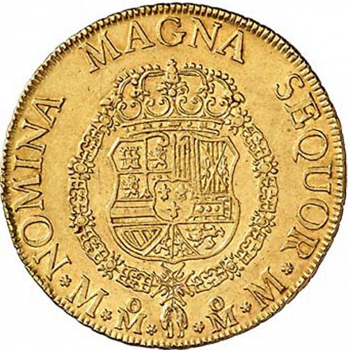 8 Escudos Reverse Image minted in SPAIN in 1761MM (1759-88  -  CARLOS III)  - The Coin Database