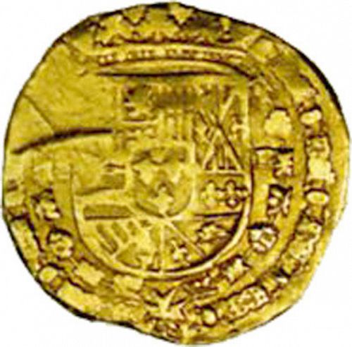 8 Escudos Obverse Image minted in SPAIN in 1703BR (1700-46  -  FELIPE V)  - The Coin Database