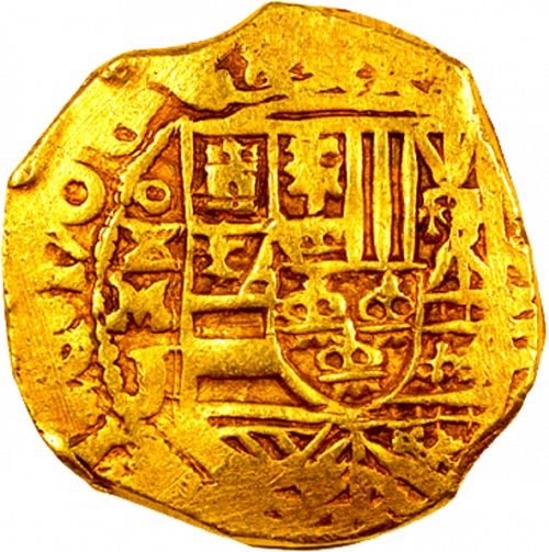 8 Escudos Obverse Image minted in SPAIN in 1708J (1700-46  -  FELIPE V)  - The Coin Database