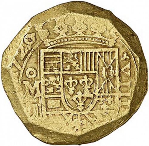 8 Escudos Obverse Image minted in SPAIN in 1720J (1700-46  -  FELIPE V)  - The Coin Database